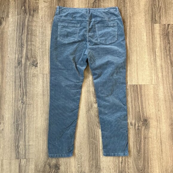 J.McLaughlin Gray Corduroy and Stretch Velvet Pants Bundle Sz 12 - Picture 7 of 14